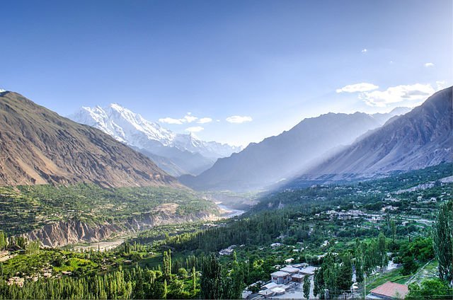 Artistic View from Hunza
