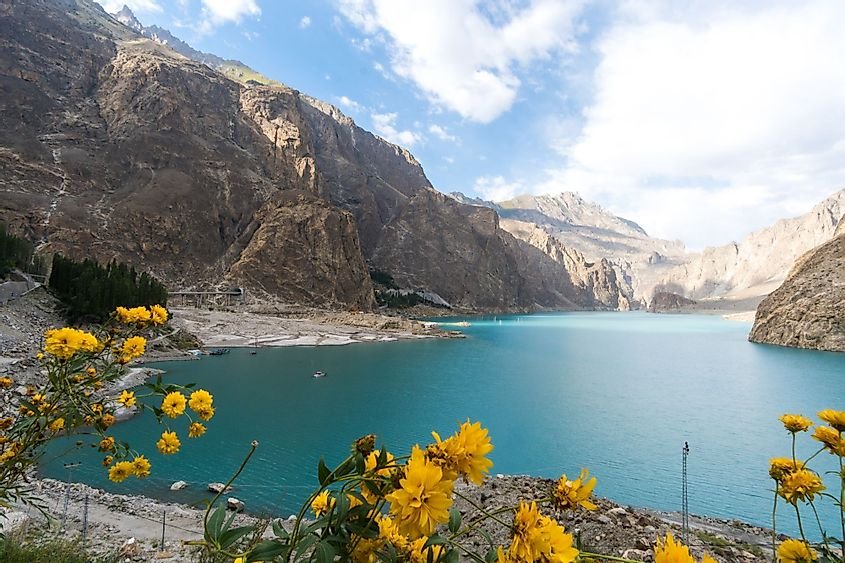 Atabad Lake in SPring Season