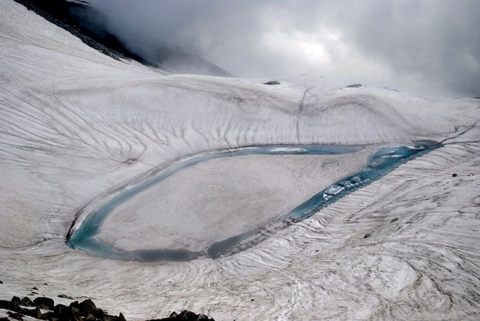 Scenic View of Ansoo Lake