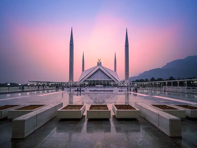 Faisal Mosque in Islamabad