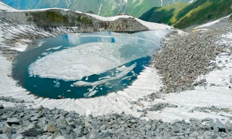 Beautiful view ansoo lake