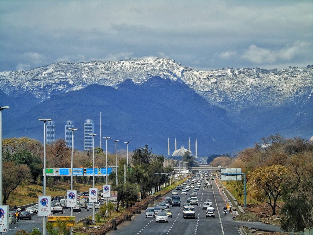 Aerial View of Islamabad