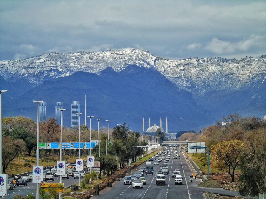 Aerial View of Islamabad