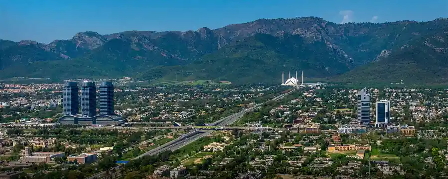 Aerial View of Islamabad