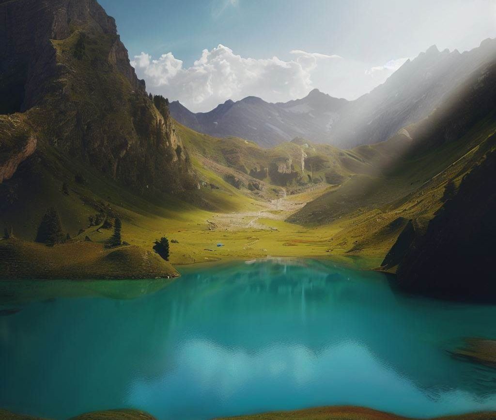 Chitta Katha Lake - A seren Splendor in SHounter Valley of Azad Kashmir