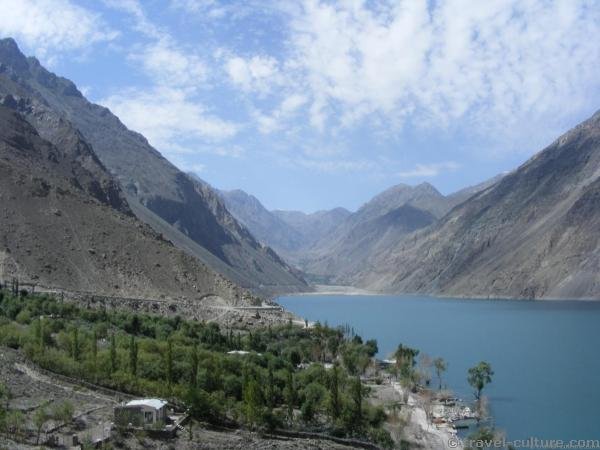 Satpara Dam is located in the Giglgit region