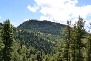 Scenic view of galiyat region