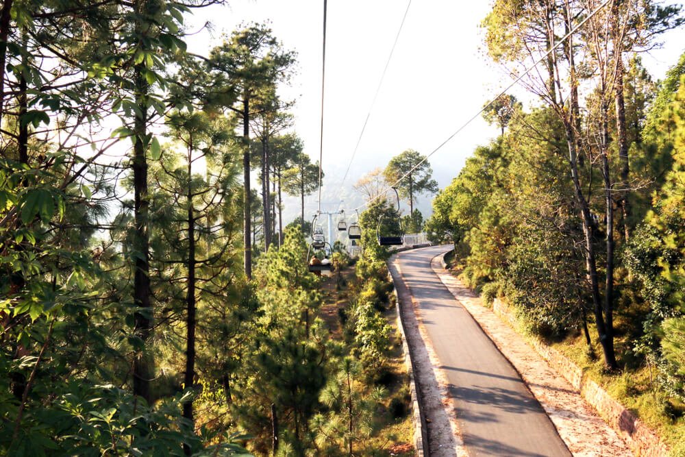 Scenic view point at Murree