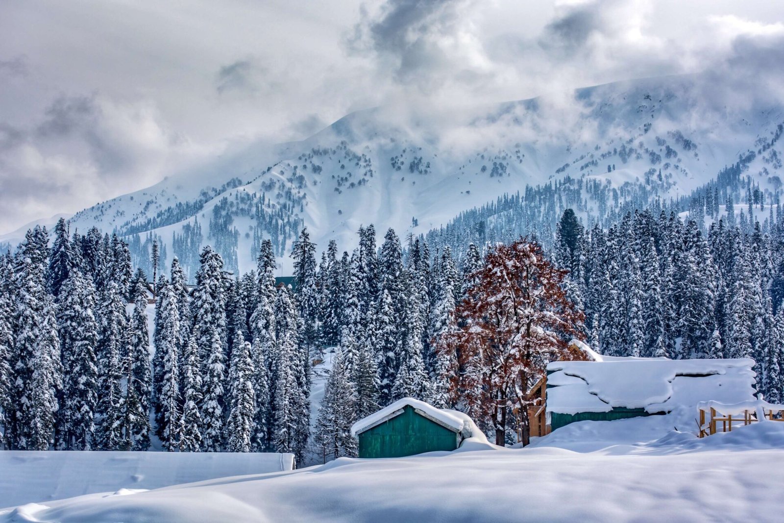 Snowfall in Murree