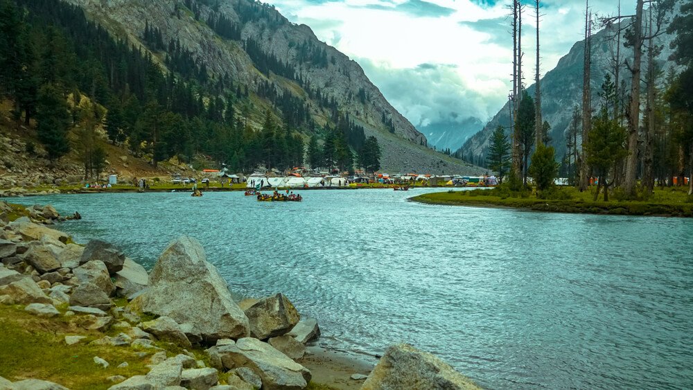 Blue Water Lake in Swat