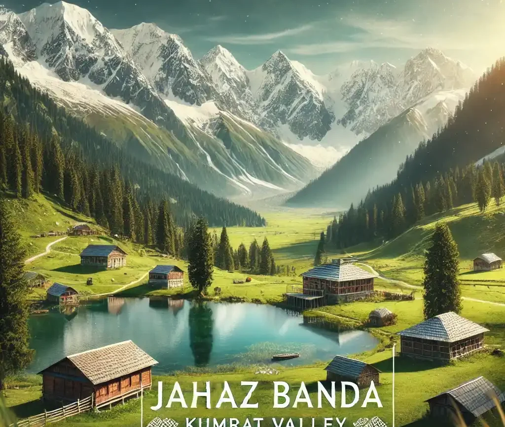 Jahaz Banda in Kumrat Valley, with stunning green meadows