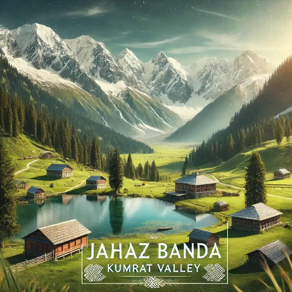 Jahaz Banda in Kumrat Valley, with stunning green meadows