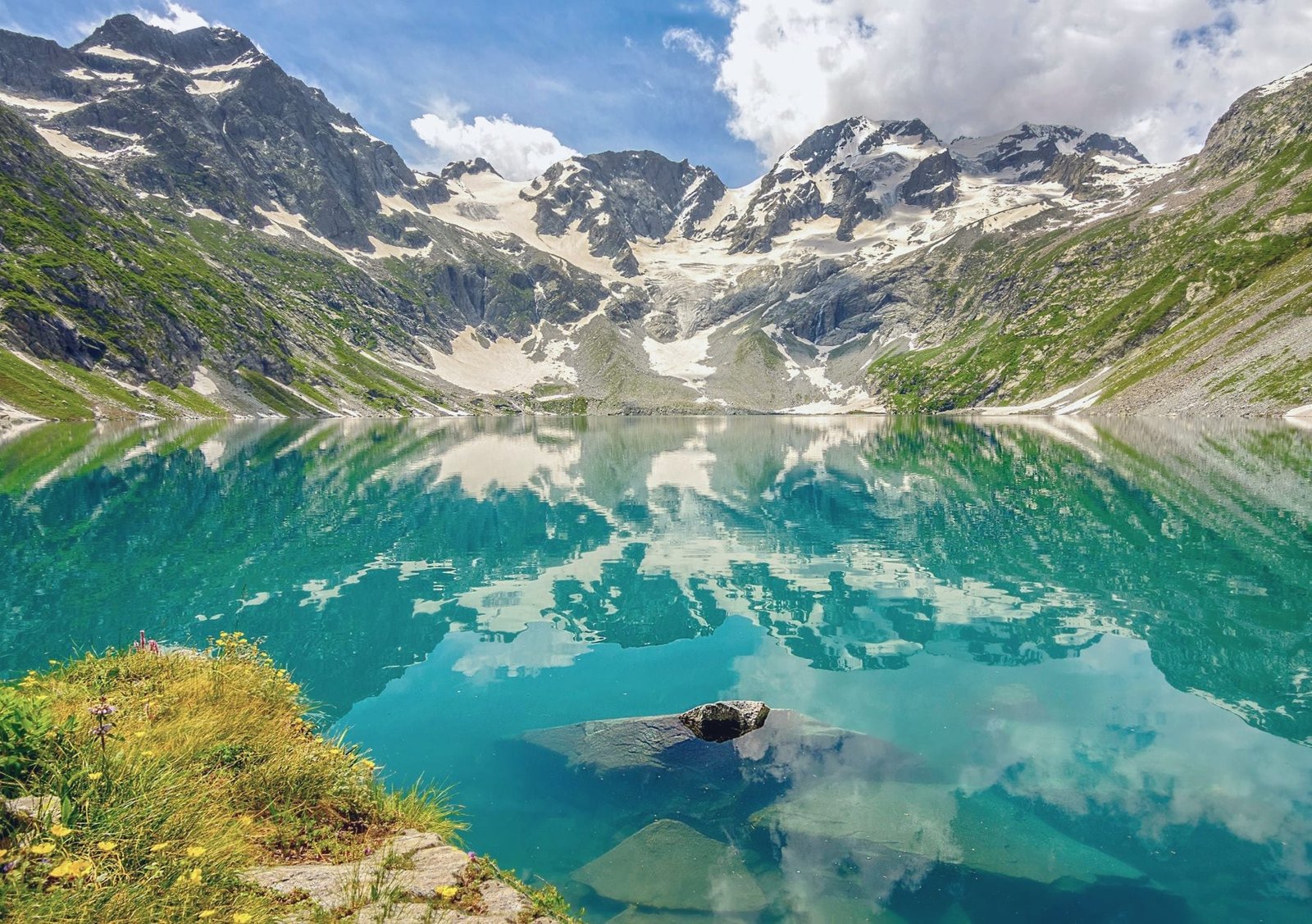 A scenic view of katora lake