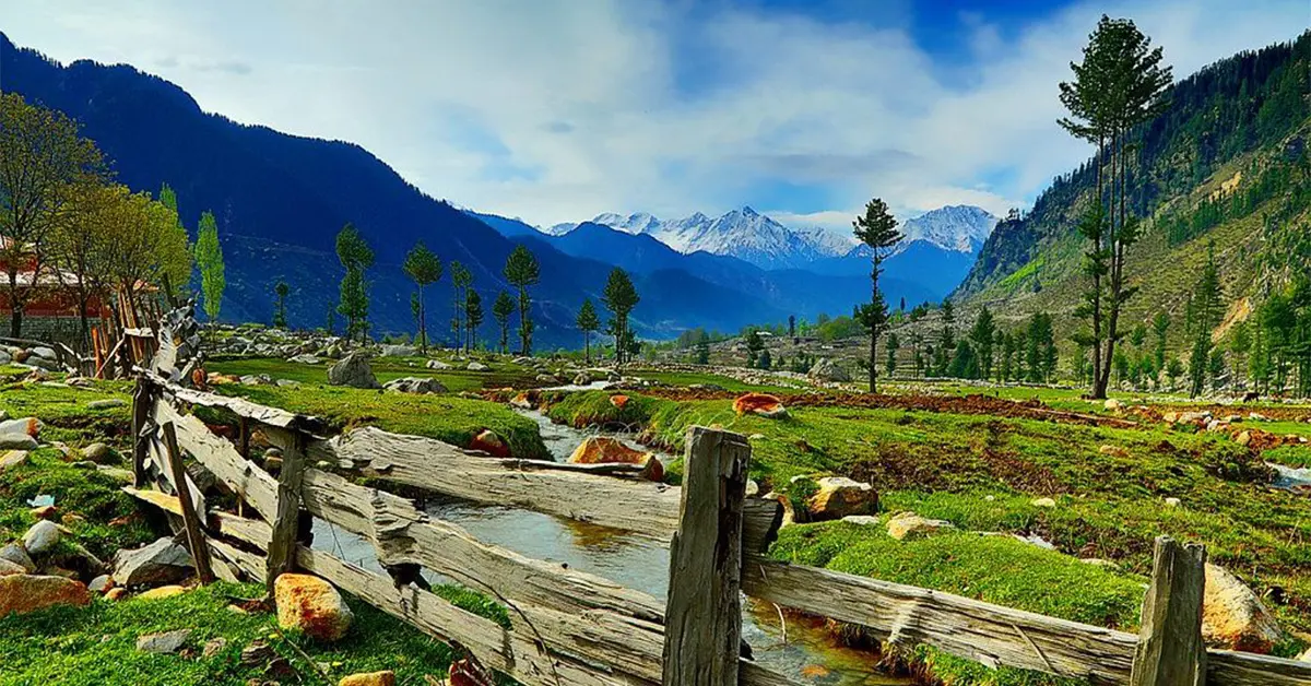 Thal village located near Kumrat valley